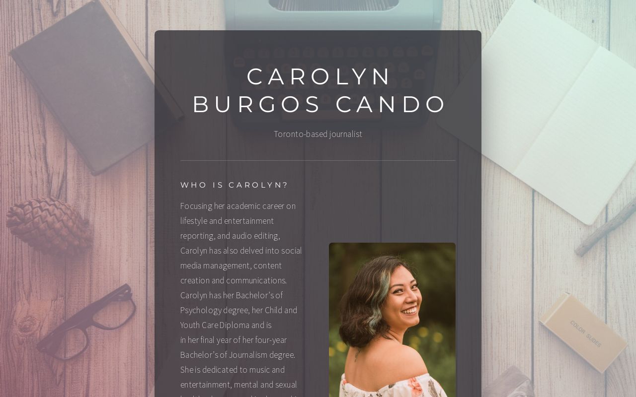 Carolyn Burgos Cando Portfolio